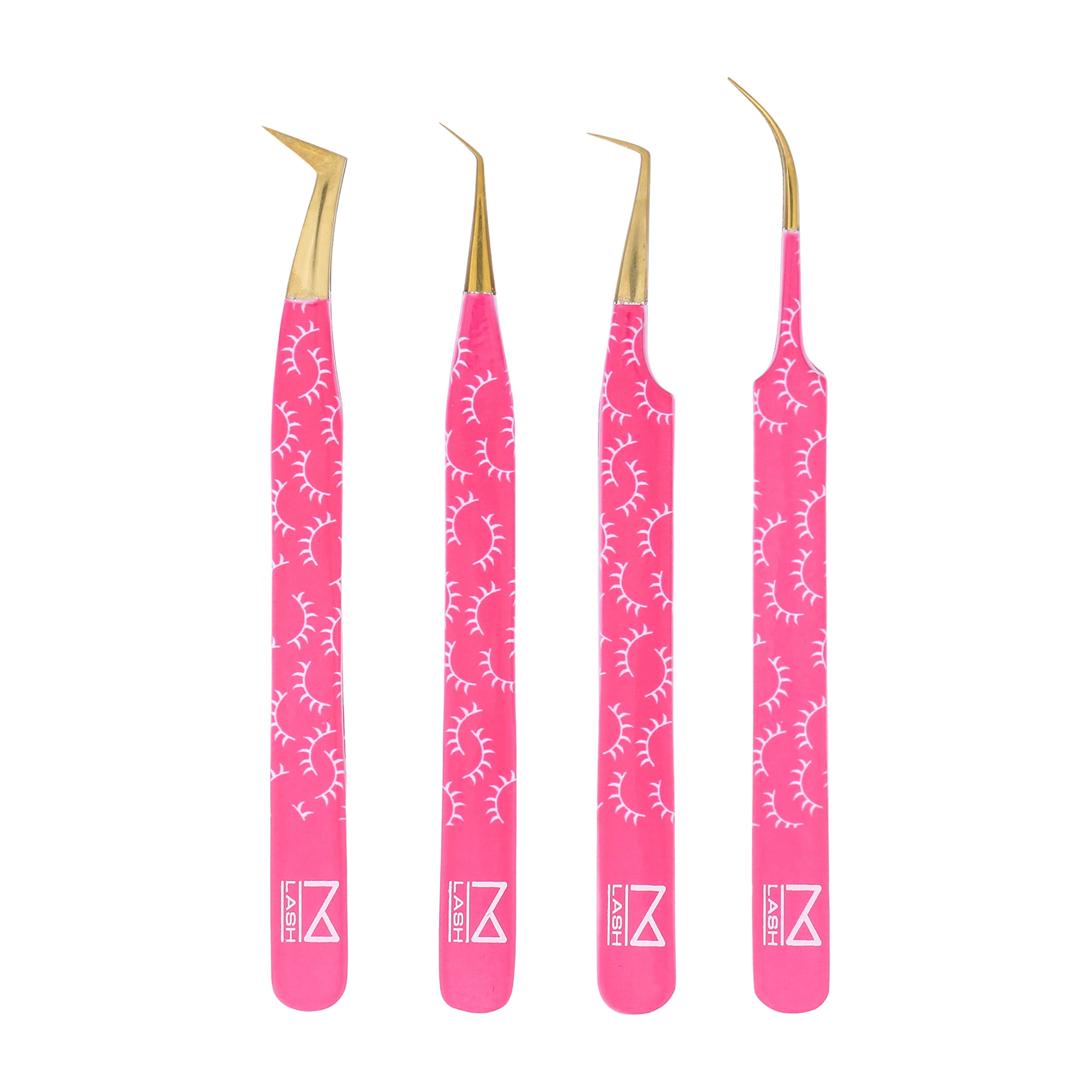 M LASH fiber-tip tweezers front view for precise isolation.