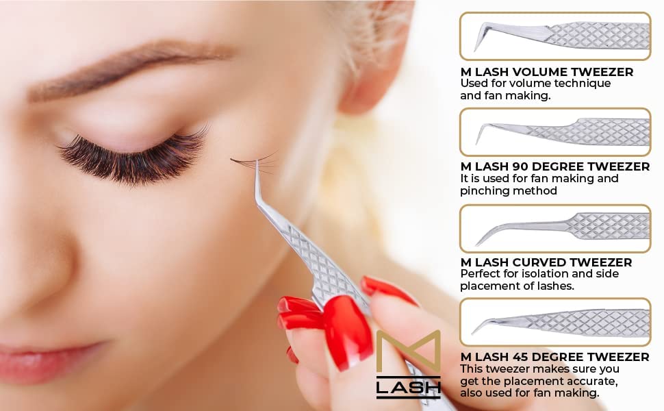 M LASH lightweight design reduces hand fatigue during long sessions.