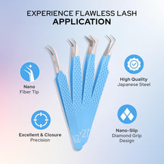 M LASH professional eyelash tools set for daily use.