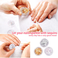 M&U MAKE YOU UP false nails offer quick accents without long commitment.