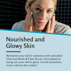 Home spa setup with M3 Naturals scrub for renewed glow
