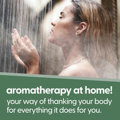 M3 Naturals aromatherapy ambience in shower with eucalyptus steamers
