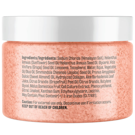 M3 Naturals Himalayan Salt Scrub foot exfoliation for smoother, moisturized feet.