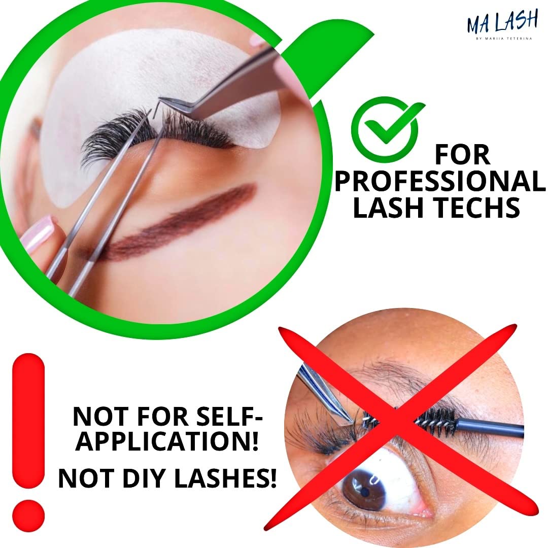 MA LASH Dark Chocolate deep color enhances curl and lash impact