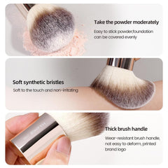 MAANGE concealer brush dual-ended for precise concealing and blending.