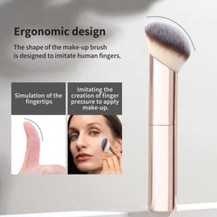 MAANGE foundation brush delivers smooth, even coverage for a natural base.