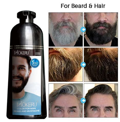Maani Essence gel formula for precise beard and moustache dye application.