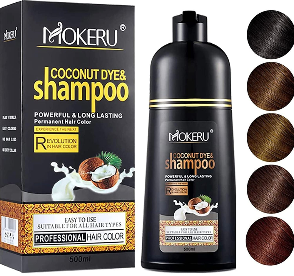 Maani MOKERU bottle packaging for easy at home hair coloring