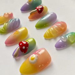 MABKJLF nails made from durable, reusable ABS material for long-lasting use.