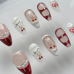 MABKJLF complete kit includes 10 nails and glue for easy application