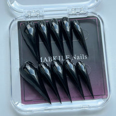 MABKJLF 10-nail kit includes file and glue for easy application