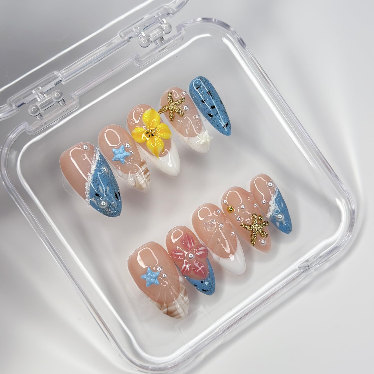 MABKJLF reusable ABS material nails for durable wear