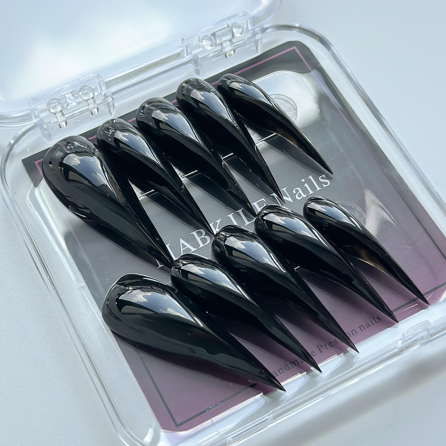 MABKJLF thick ABS nails provide sturdy wear for daily use