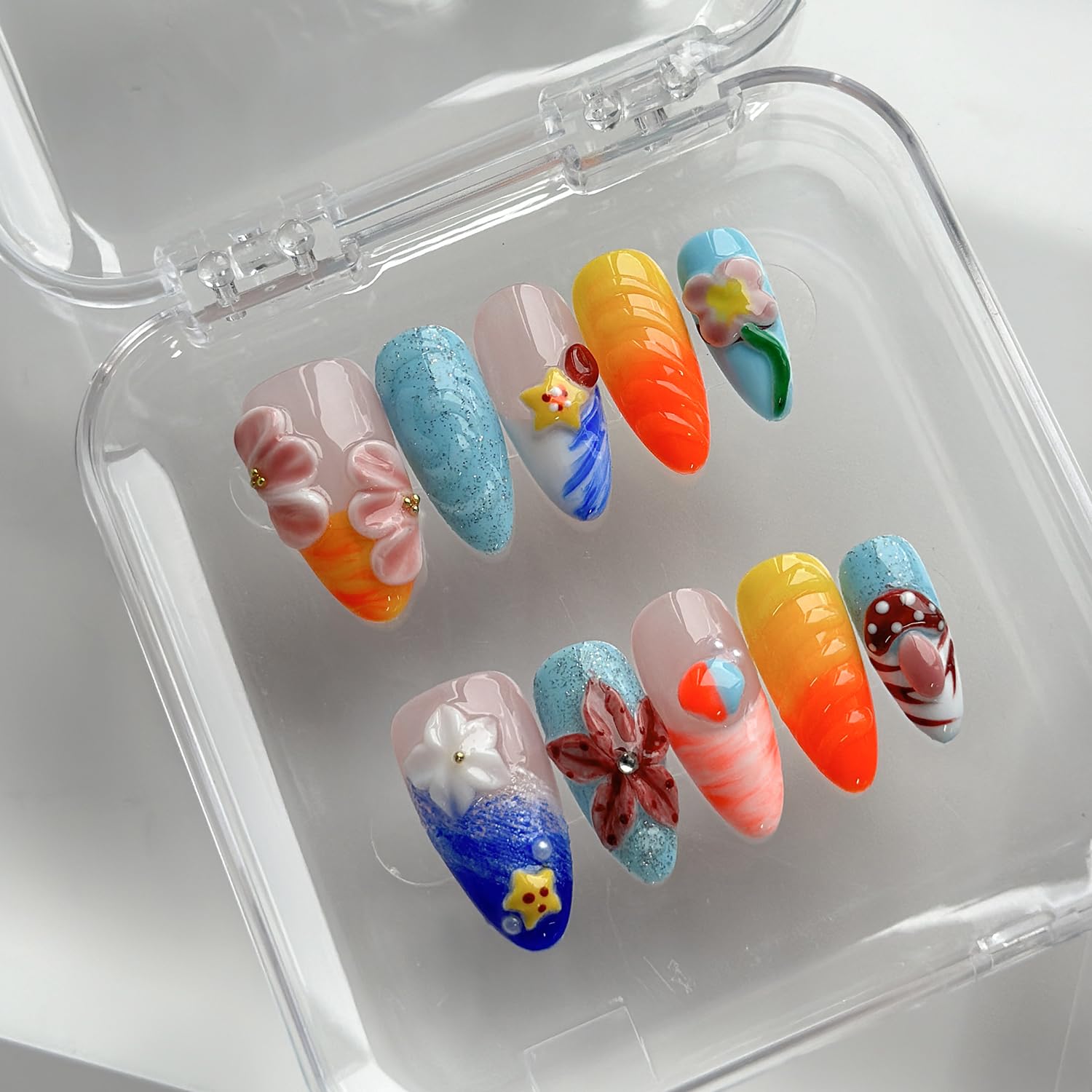 MABKJLF nail glue for secure, easy application