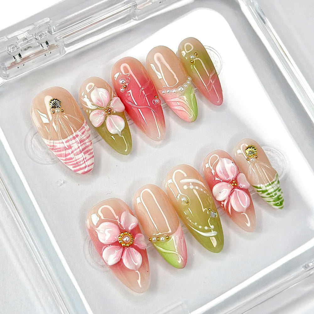 MABKJLF reusable ABS nails offer durable wear and easy at home removal