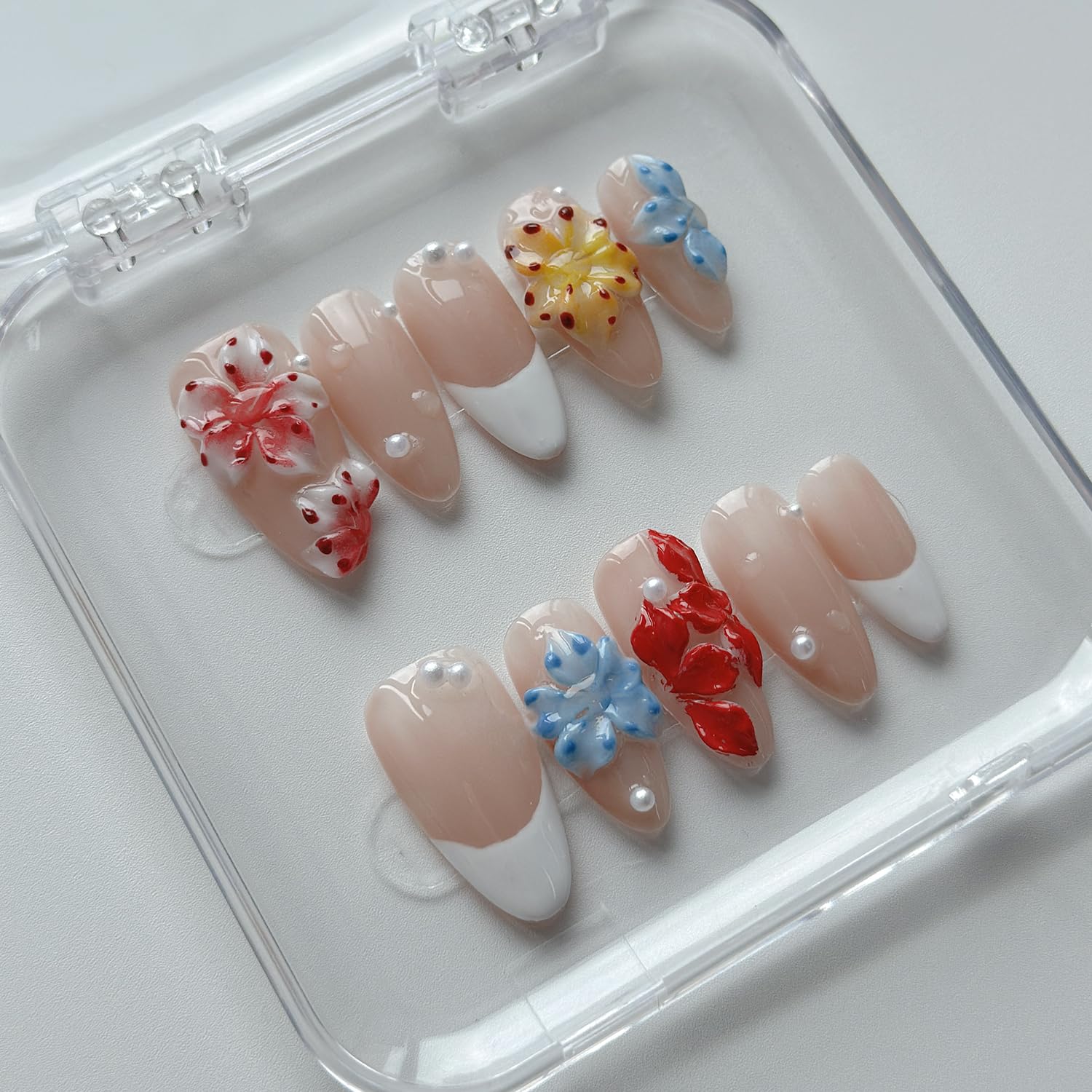 MABKJLF reusable ABS nails offer durable, multiple-wear options.