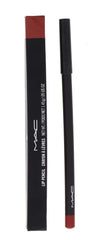 MAC Chicory lip pencil during application demonstrating smooth glide on lips