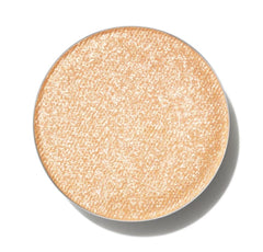 MAC Dazzleshadow Extreme Kiss Of Klimt refill, shimmering gold lid color for luminous eye looks.