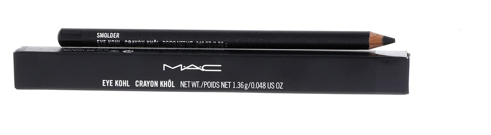 MAC Eye Kohl Smolder pencil glides for precise lining and definition.