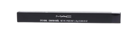 MAC Eye Kohl Smolder swatch reveals rich color and smooth finish.
