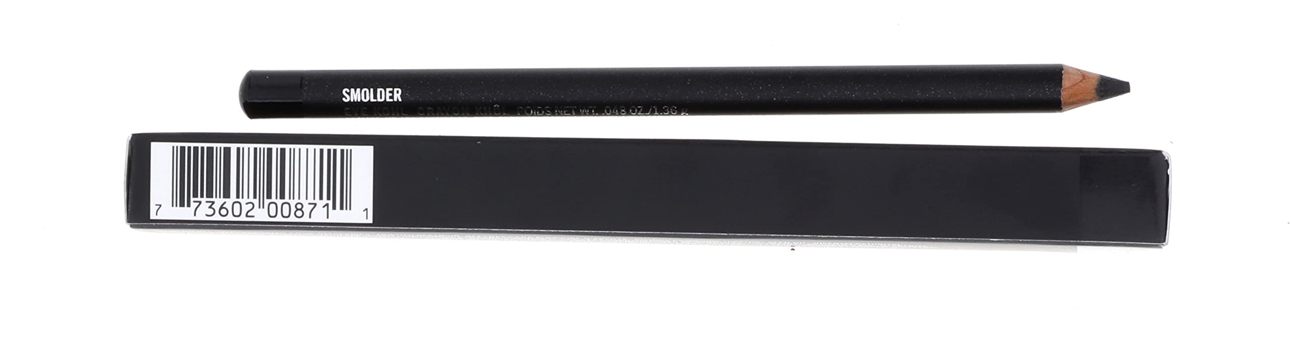 MAC Eye Kohl Smolder used on the waterline for definition.
