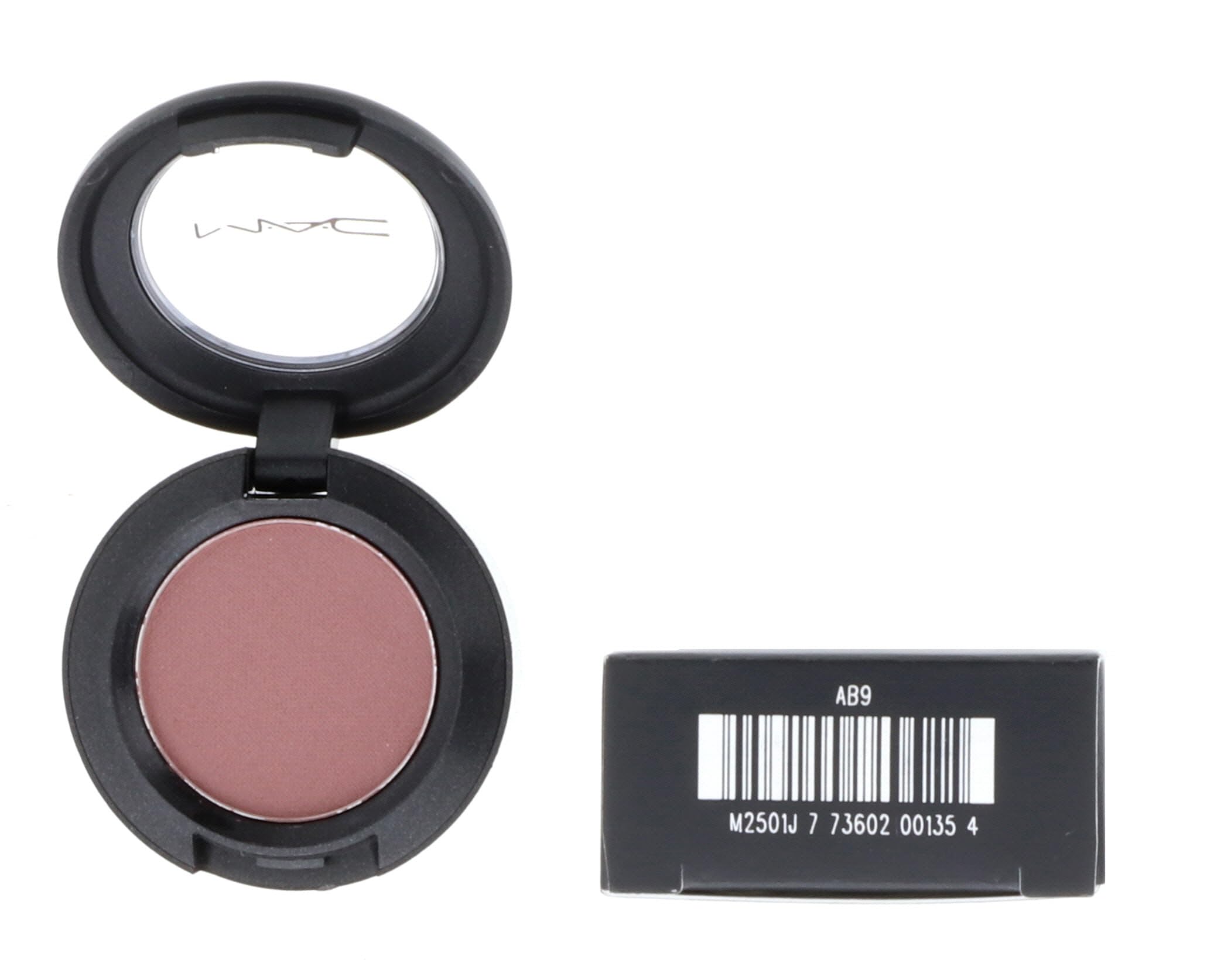 MAC Eye Shadow Satin Haux close-up texture shows creamy finish.
