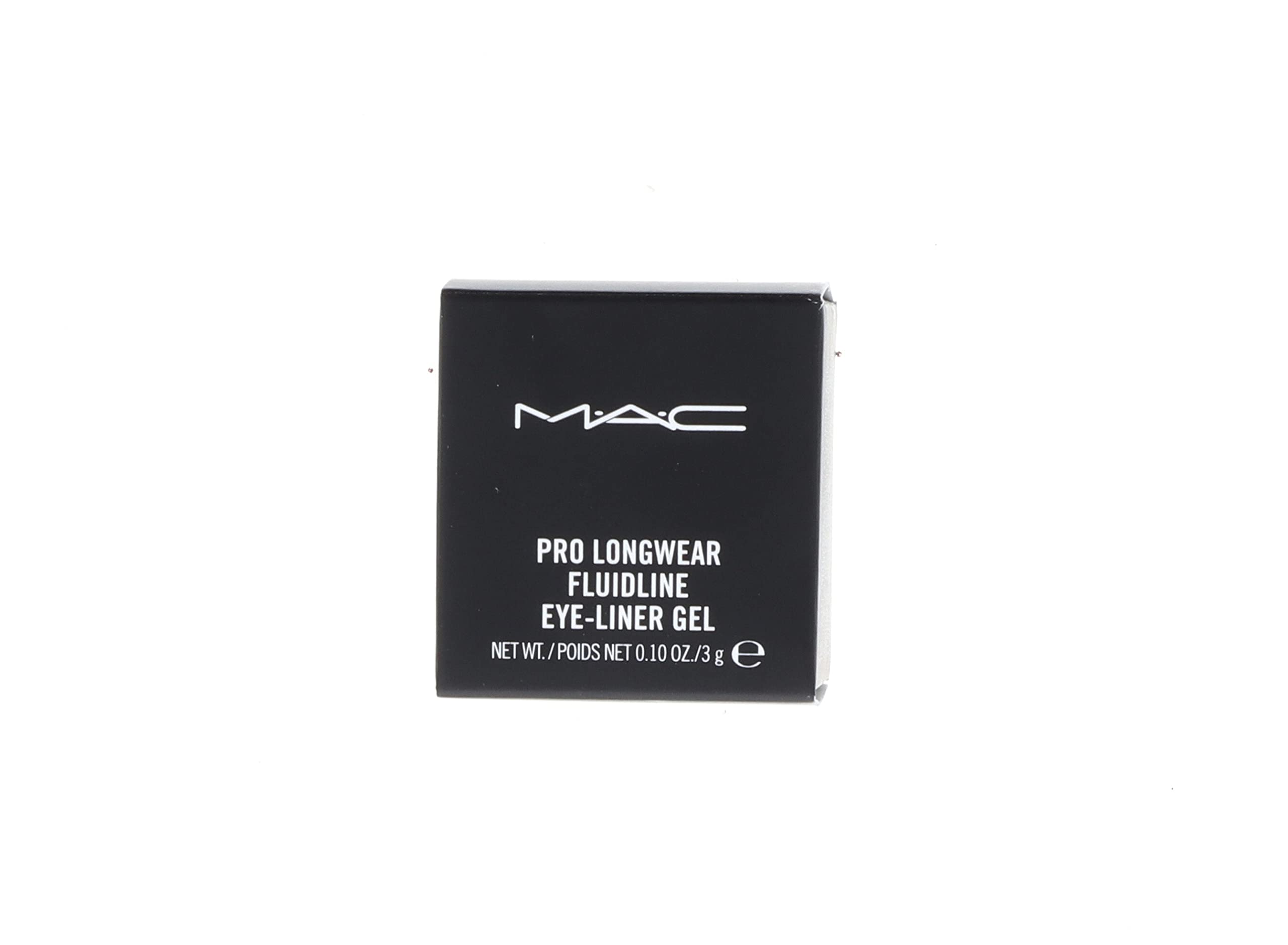 MAC Fluidline packaging and tube showcasing premium makeup in travel-friendly form