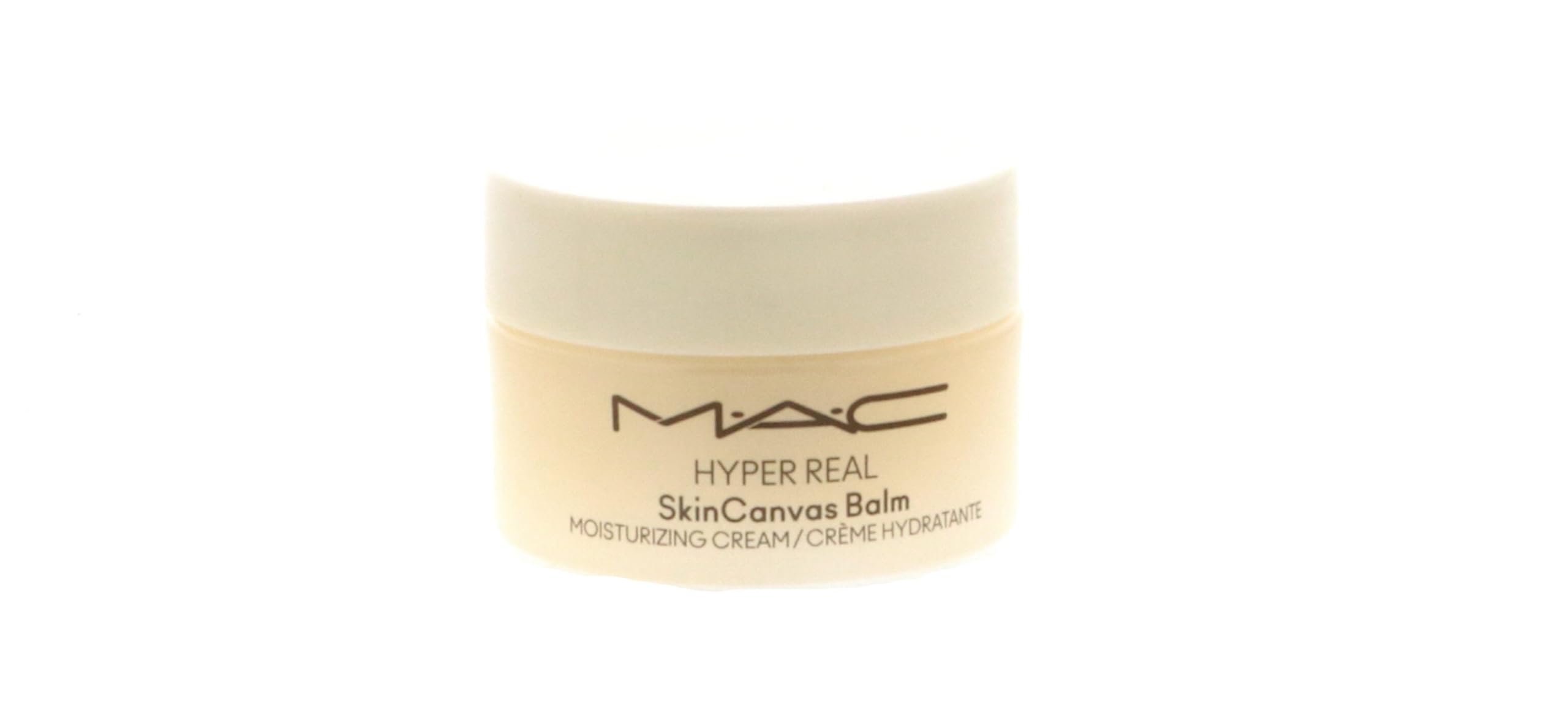 MAC Hyper Real SkinCanvas Balm packaging reveals inclusive shade compatibility for all skin tones.