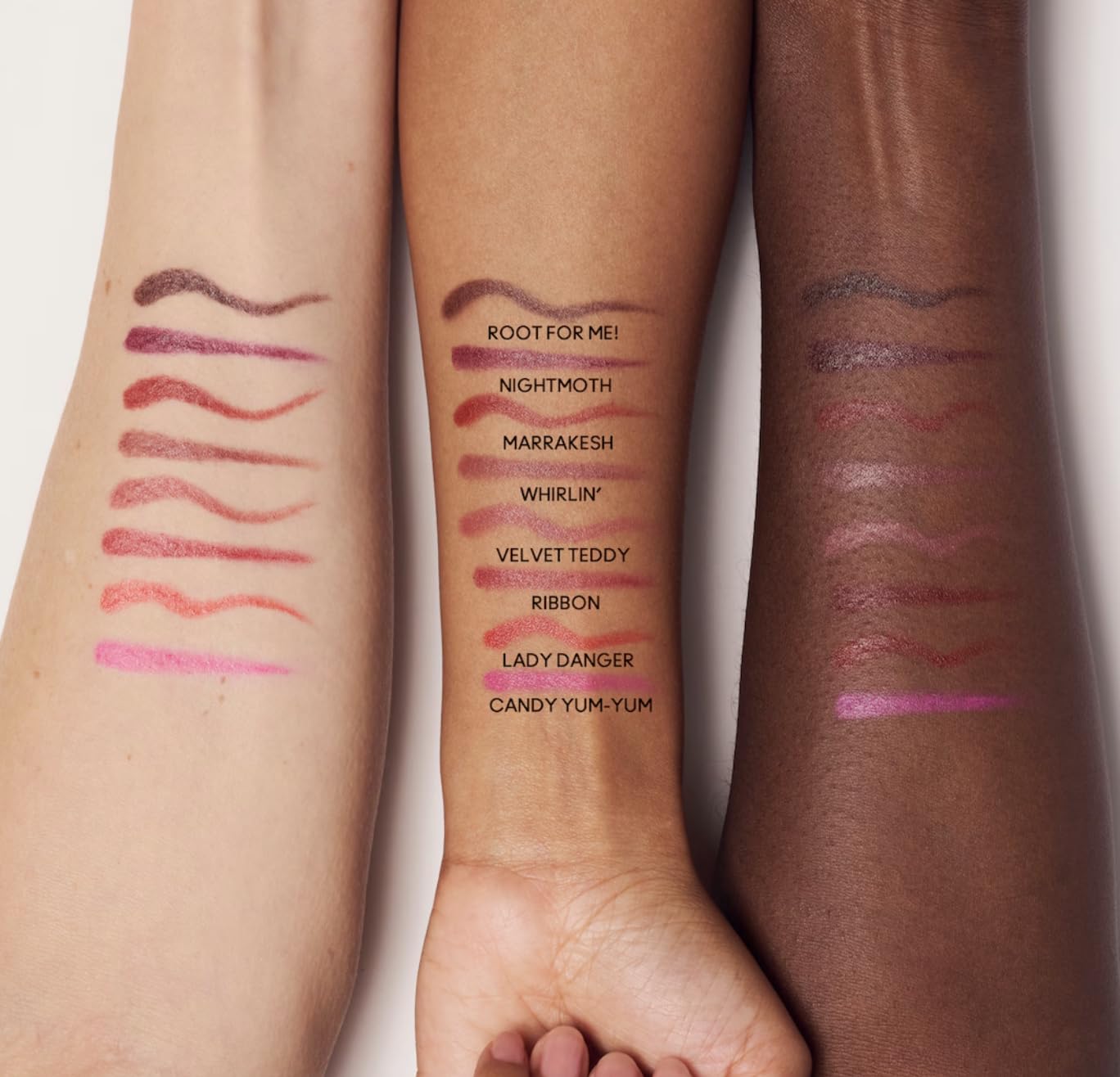 MAC Lipglazer Marrakesh worn lips deliver satin shine and hydration.