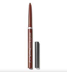 MAC Lipglazer Marrakesh swatches show rich color with a glossy finish.