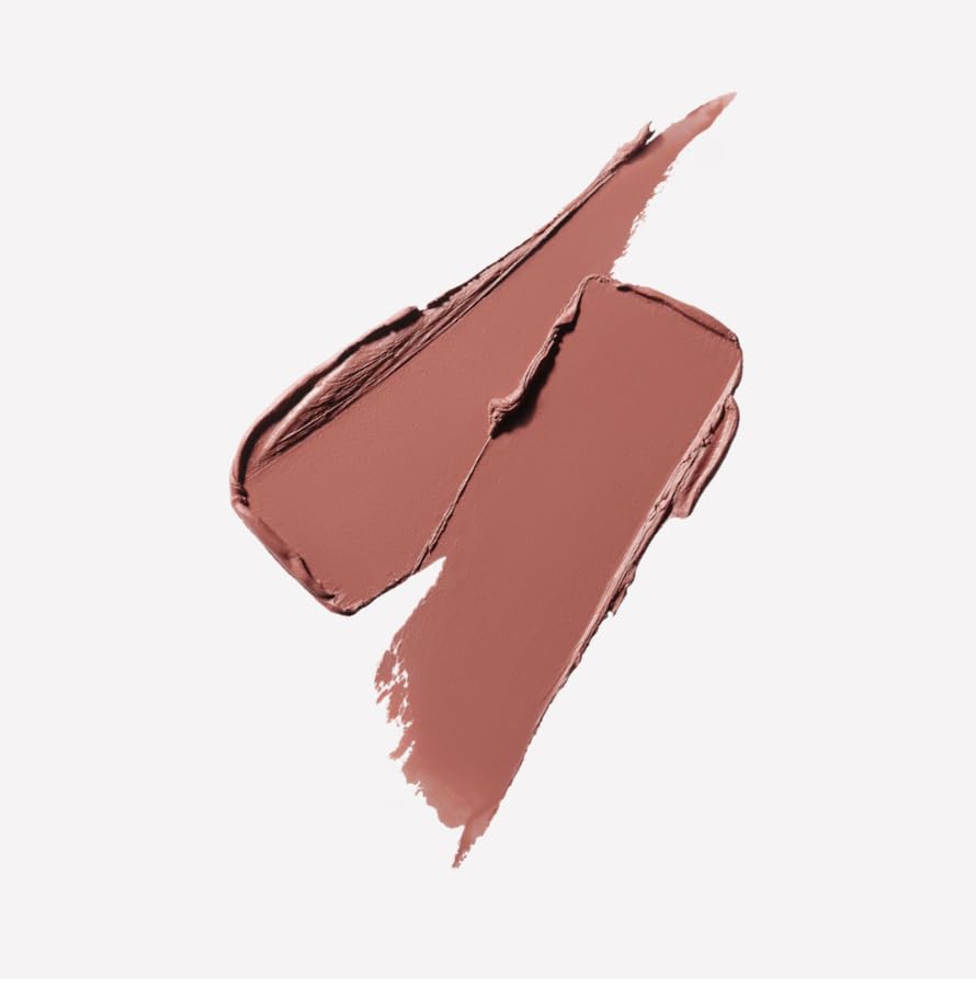 MAC Locked Kiss 24 Hour Lipstick application highlights creamy texture.