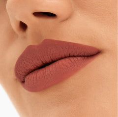 MAC Locked Kiss 24 Hour Lipstick color endures through daily activities.