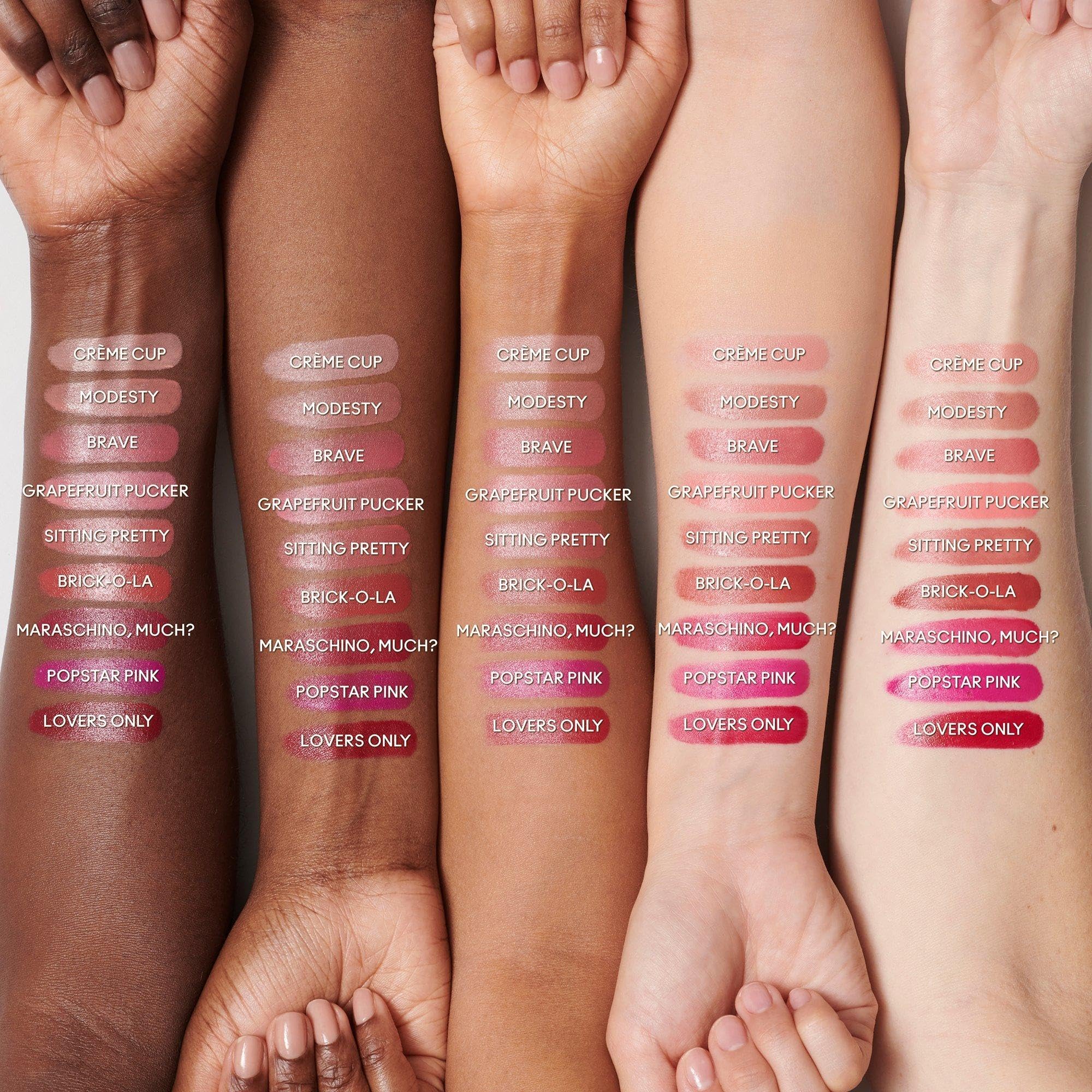 MAC M·A·Cximal Pink Peppermint creamy texture close-up
