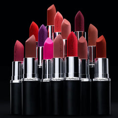 MAC Macximal Silky Matte Lipstick Overstatement moisture lasts up to eight hours.