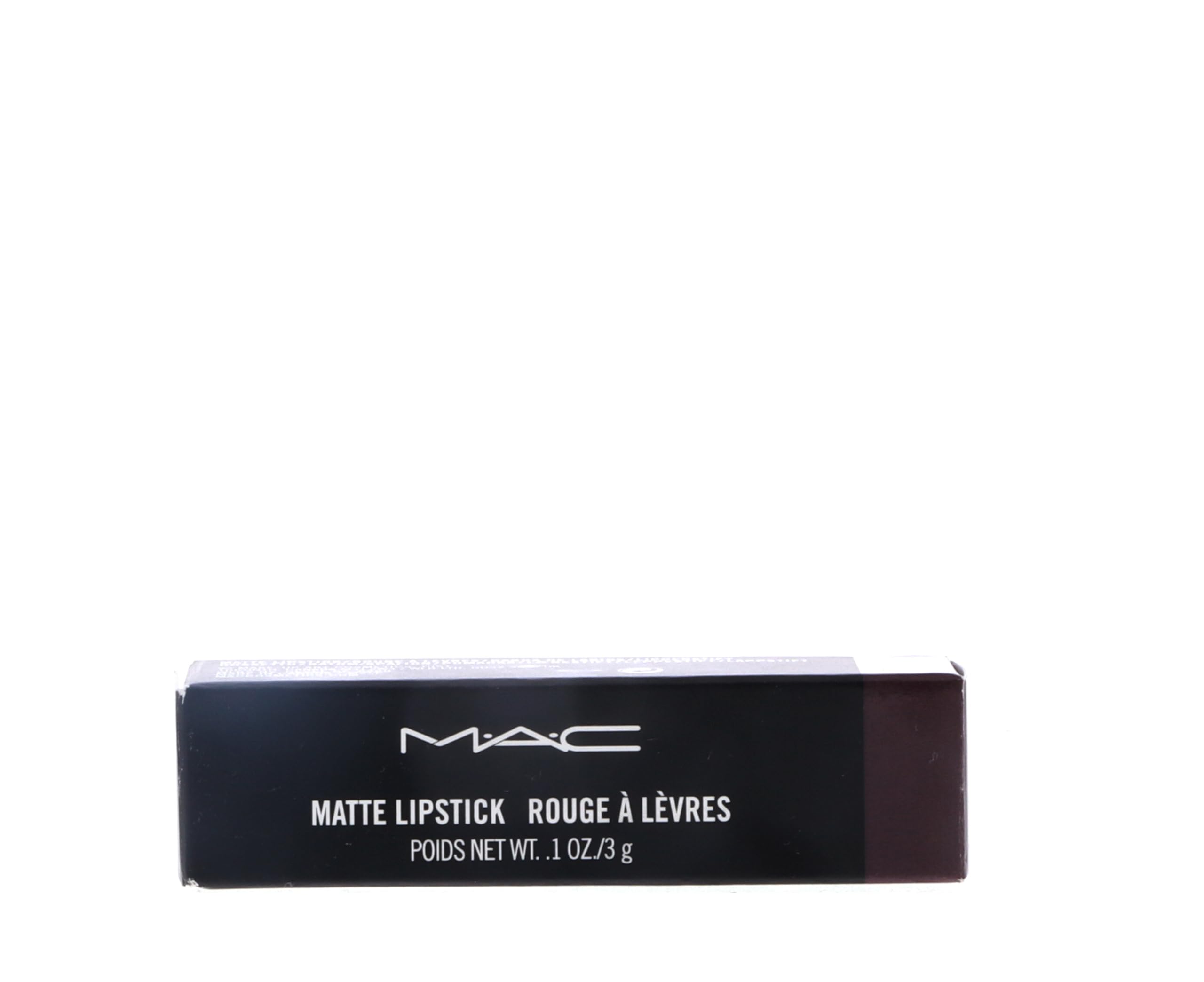 MAC Pro Lipstick Smoked Purple new in box communicates freshness and authenticity.
