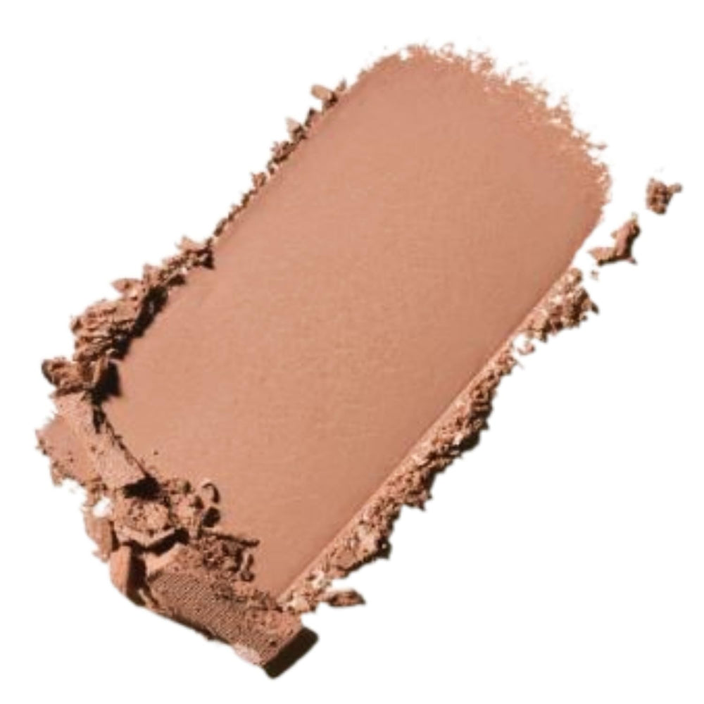 MAC Sandstone Eyeshadow compact open, smooth finish suitable for quick eyelid definition