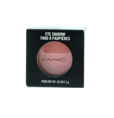 MAC Shell Peach satin eye shadow compact showing soft peach shade.