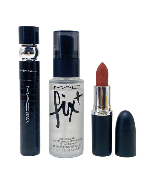 Warm Teddy silky matte lipstick delivers a cozy nude shade for versatile looks