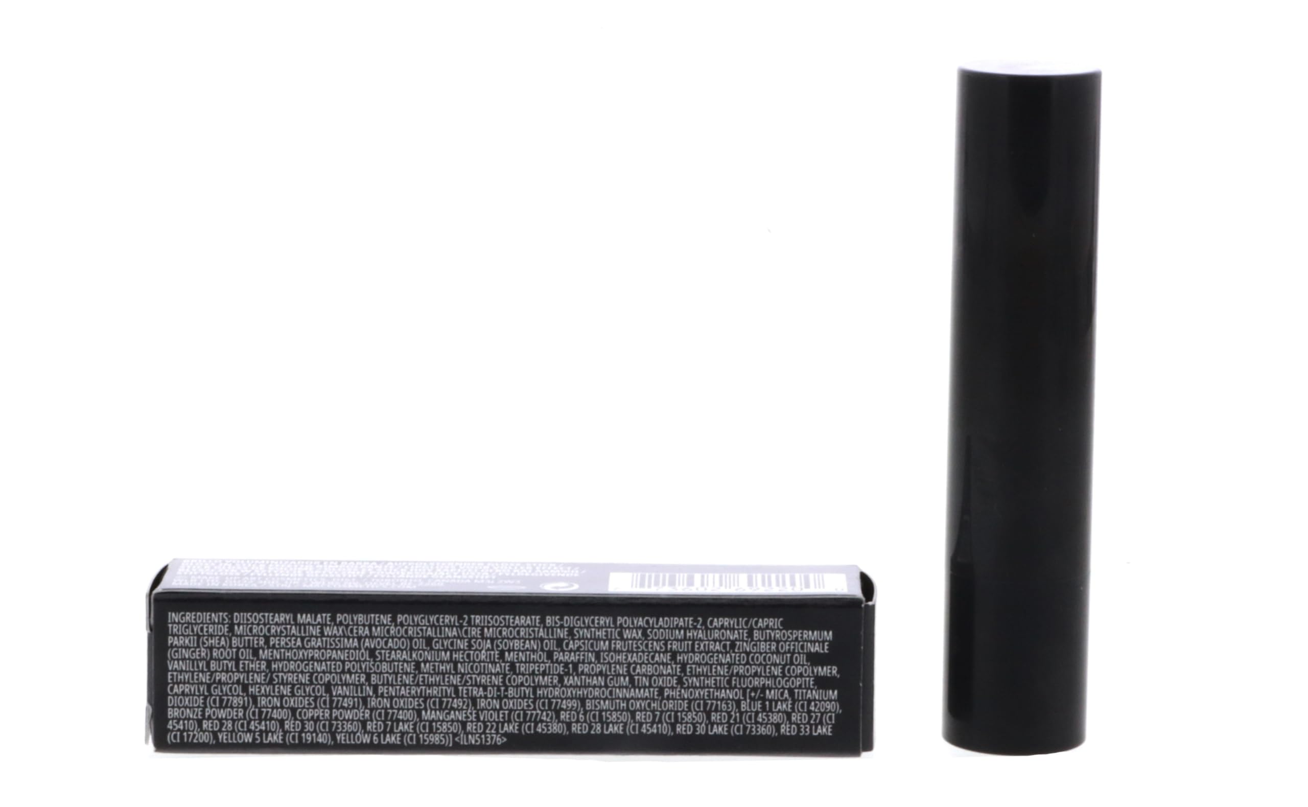 MAC Squirt gloss on lips shows vibrant color and subtle plump effect