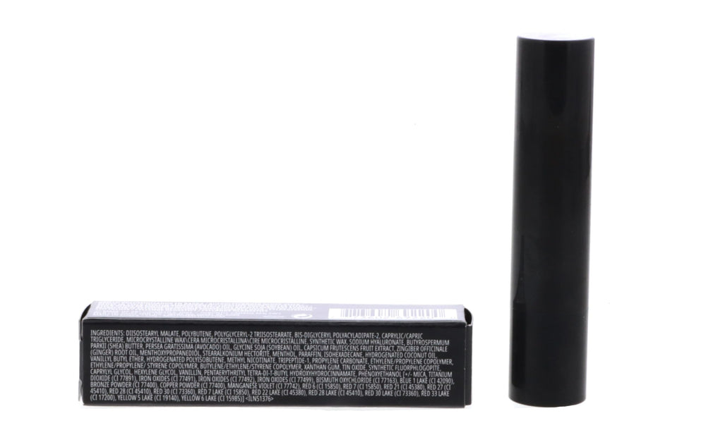 MAC Squirt gloss on lips shows vibrant color and subtle plump effect