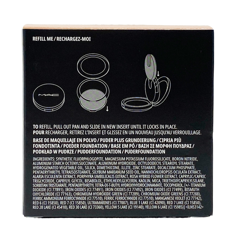 MAC Studio Fix Powder Plus Foundation NW22 warm beige with rosy undertone