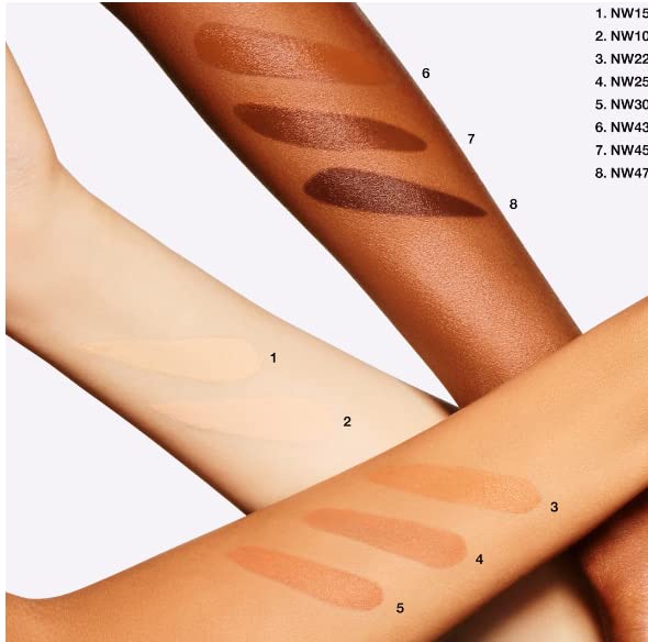 MAC Studio Fix Tech application scene demonstrates easy blend and buildable coverage
