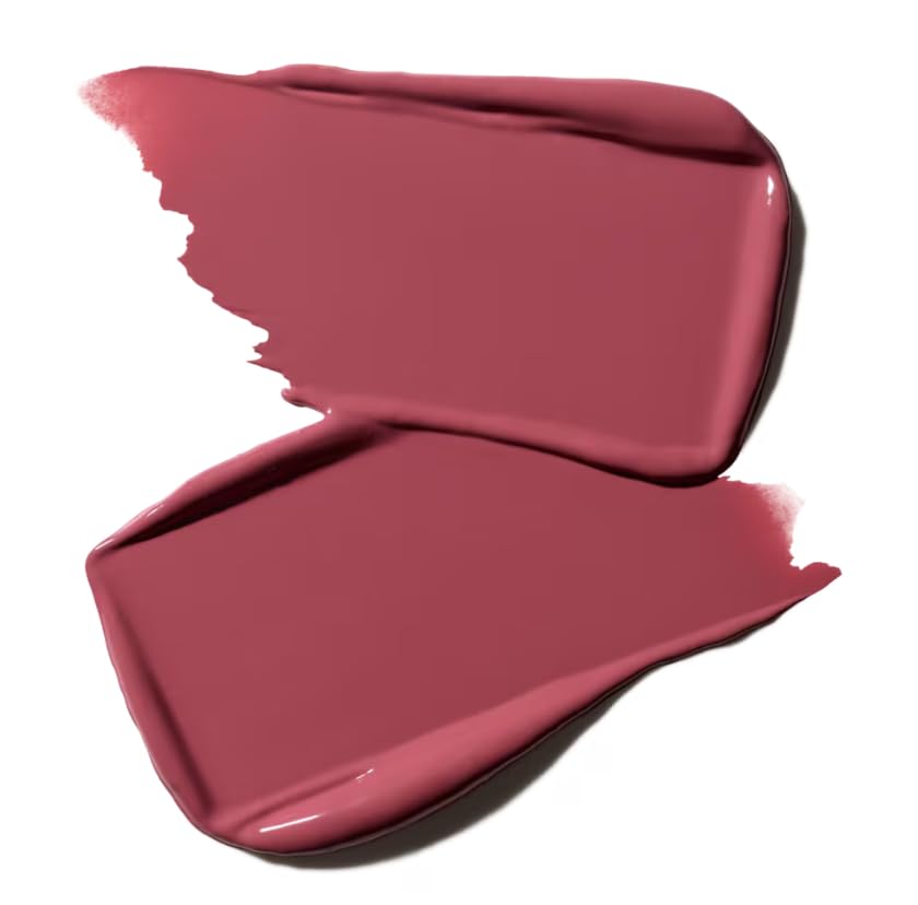 MAC Ximal Sleek Satin Lipstick 802 Brave on lips, satin finish with comfortable hydration