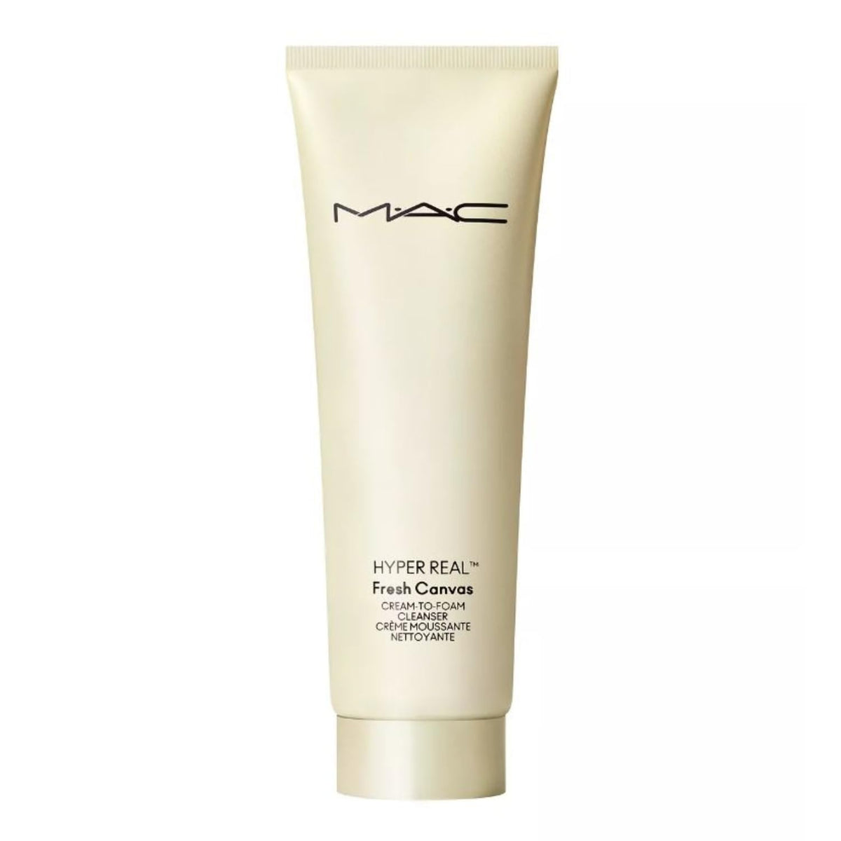 Mac Cosmetics Hyper Real Fresh Canvas cleanser bottle for a gentle, refreshing cleanse