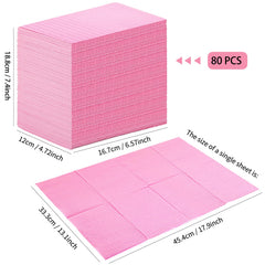 Machine-Ya nail art mat shows pink 13x18 coverage for safe workspace.