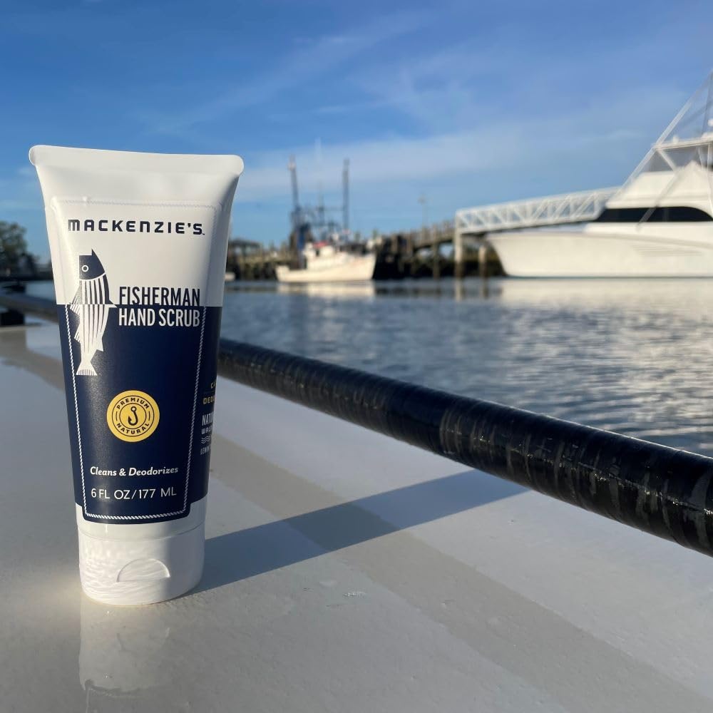 MacKenzie's Fisherman Hand Scrub proudly made in New England.
