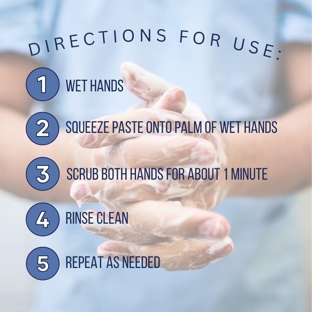 MACKENZIE'S Fisherman Hand Scrub on boat counter showing ease of use.