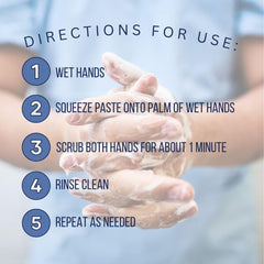 MACKENZIE'S Fisherman Hand Scrub on boat counter showing ease of use.