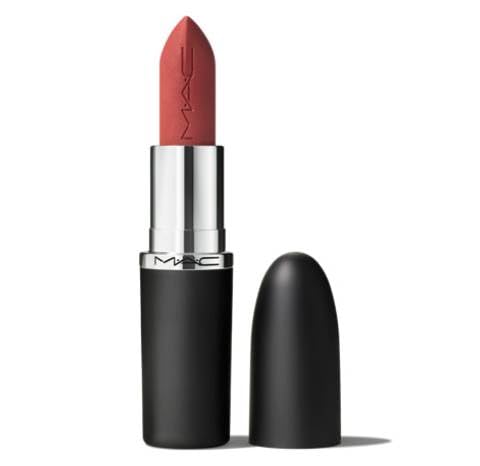 MAC Macximal Matte Lipstick Mull It To The Max delivers long-lasting color and a silky matte finish.