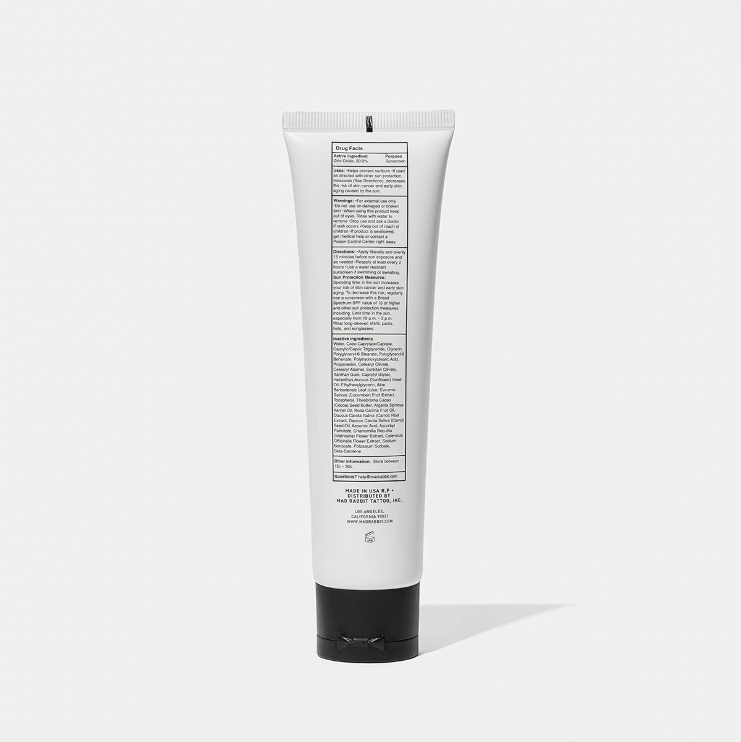 Mad Rabbit Defend sunscreen with anti-aging antioxidant blend.
